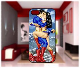 Superman Llove Wonder Woman Case For iPhone 5, iPhone 4/4S, Samsung Galaxy S2, Samsung Galaxy S3 Hard Case